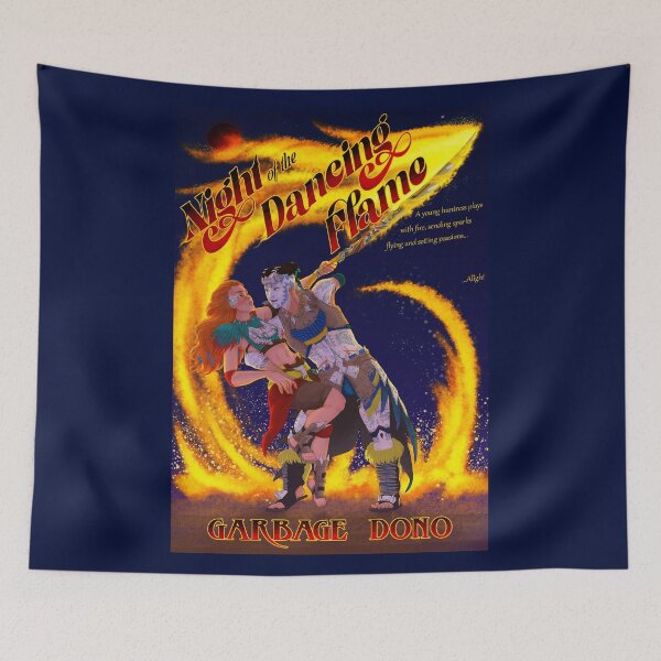 Item preview, Night of the Dancing Flame designed and sold by picksleydust.