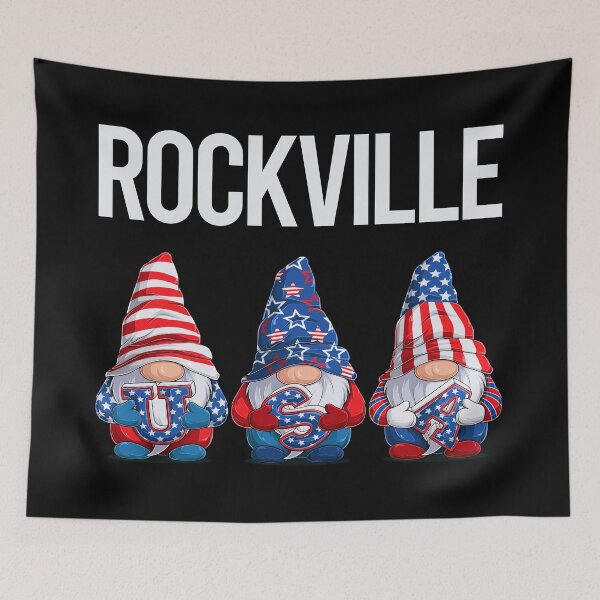Item preview, Happy USA Gnomes Rockville designed and sold by xaviajames9.