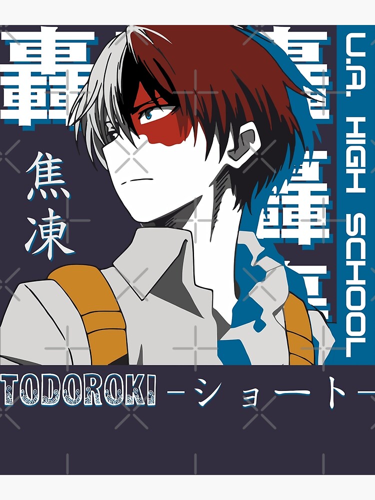 "Strong The Power Confidence Rises Shoto Todoroki [You Decide] My Hero