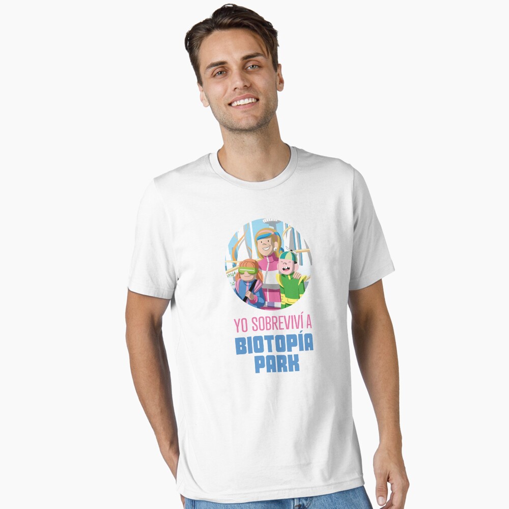 Vista previa del artículo con la obra «Camiseta esencial», diseñado y vendido por biotopia.