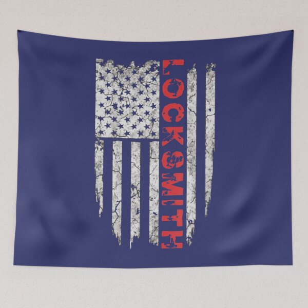 Item preview, American Locksmith Proud Usa Shirts designed and sold by MozaTar.