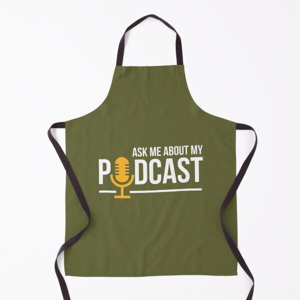 Item preview, Ask Me About My Podcast Cute Podcasters designed and sold by MozaTar.