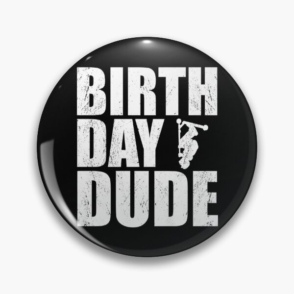 Item preview, Birthday Dude Stunt Scooter Scootering designed and sold by MozaTar.