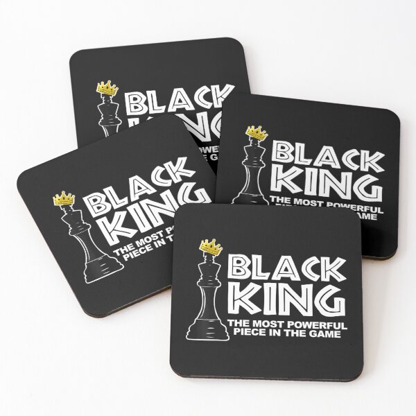 Item preview, Black King The Most Powerful Piece In The The Game designed and sold by MozaTar.