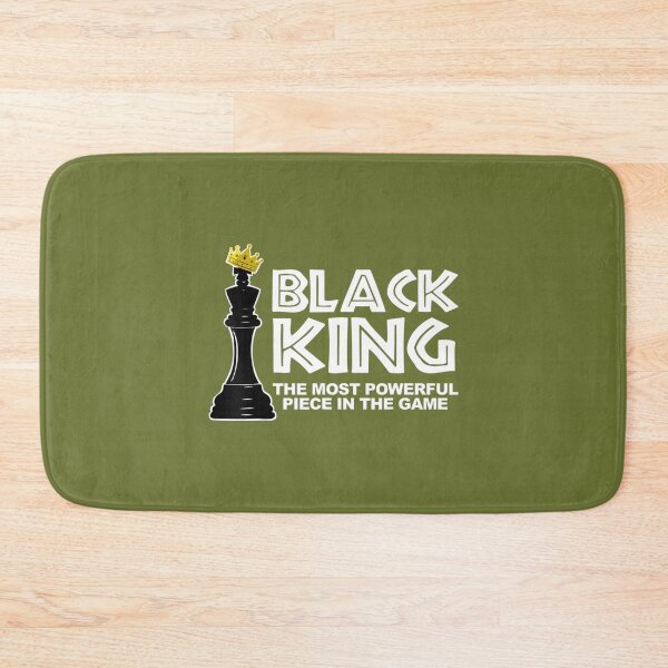 Item preview, Black King The Most Powerful Piece In The The Game designed and sold by MozaTar.