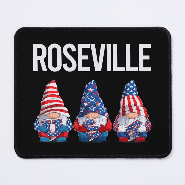 Item preview, Happy USA Gnomes Roseville designed and sold by xaviajames9.
