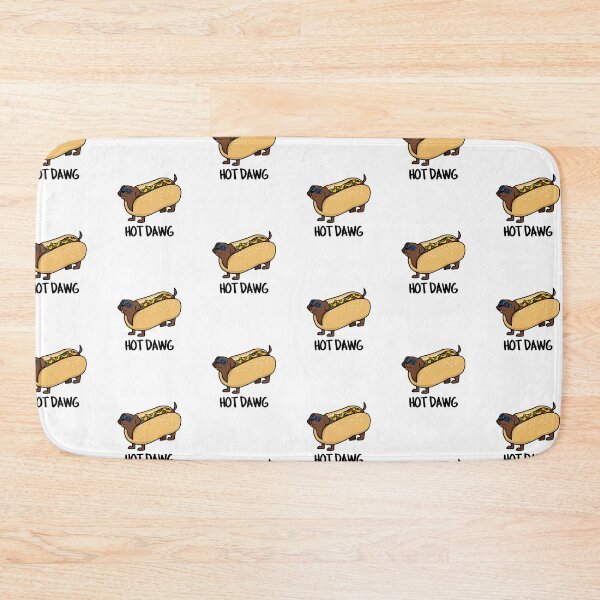 Item preview, Hot Dawg Funny Hot Dog Puns  designed and sold by punnybone.