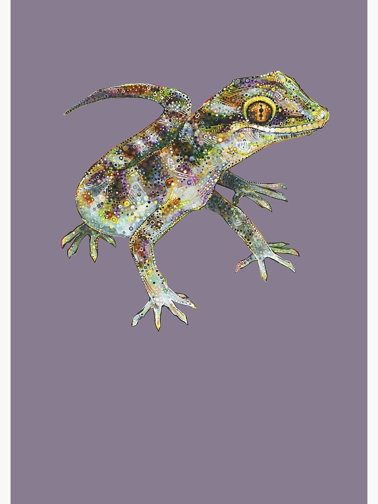 Bynoe's Gecko Painting - 2012 by gwennpaints