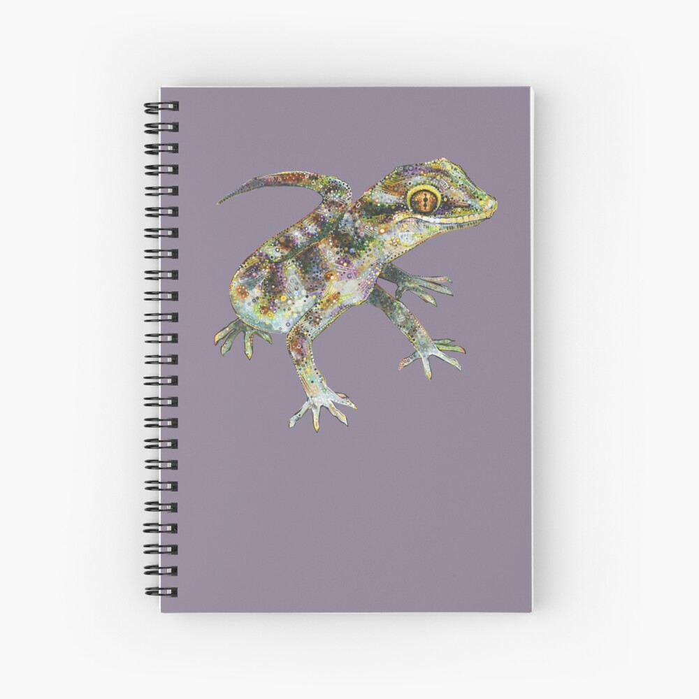 Bynoe's Gecko Painting - 2012 Spiral Notebook