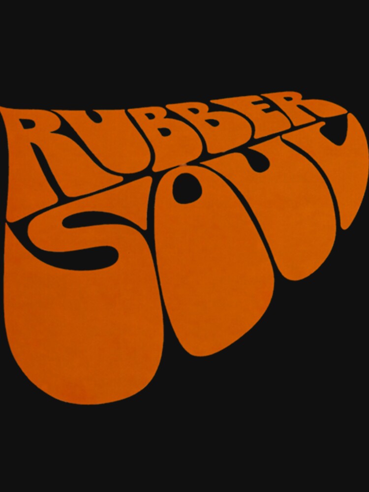 "Rubber Soul Logo" Tshirt for Sale by SierraTee Redbubble rubber