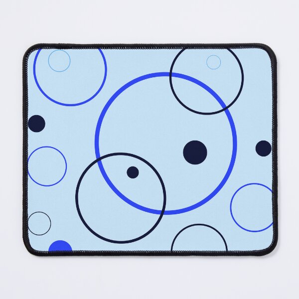 Item preview, Pretty Circles Pattern in Shades of Blue designed and sold by JulieSouster.