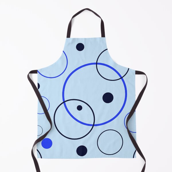 Item preview, Pretty Circles Pattern in Shades of Blue designed and sold by JulieSouster.