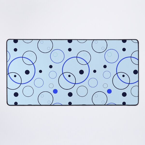 Item preview, Pretty Circles Pattern in Shades of Blue designed and sold by JulieSouster.