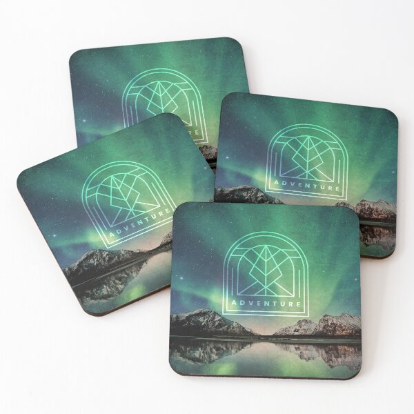 Item preview, Adventure northern lights Print- Galactic Design designed and sold by ZeeshanDesignz.
