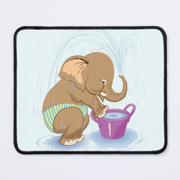 Item preview, Cute Baby Elephant designed and sold by danikaVT.