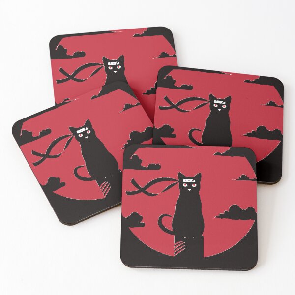 Item preview, Ninja cat redmoon massacre shirt Essential T-Shirt designed and sold by RonnieLeeGra.