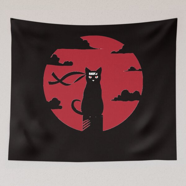 Item preview, Ninja cat redmoon massacre shirt Essential T-Shirt designed and sold by RonnieLeeGra.