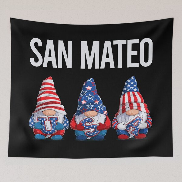 Item preview, Happy USA Gnomes San Mateo designed and sold by xaviajames9.