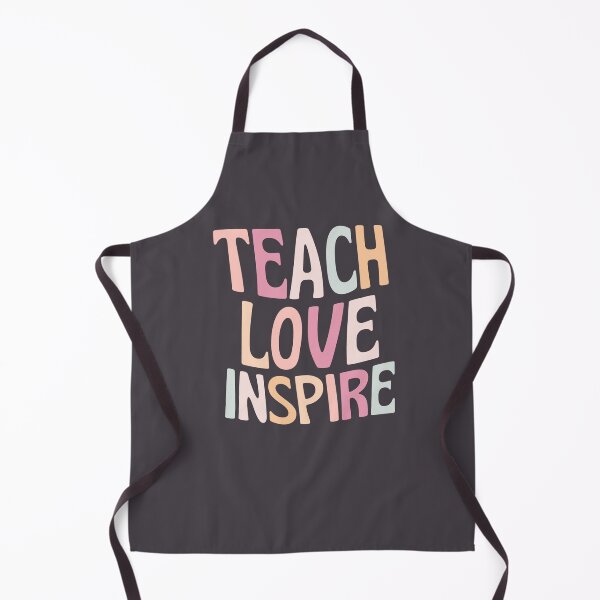Item preview, Teach Love Inspire Inspirational Retro Teacher designed and sold by SunfullyYours.