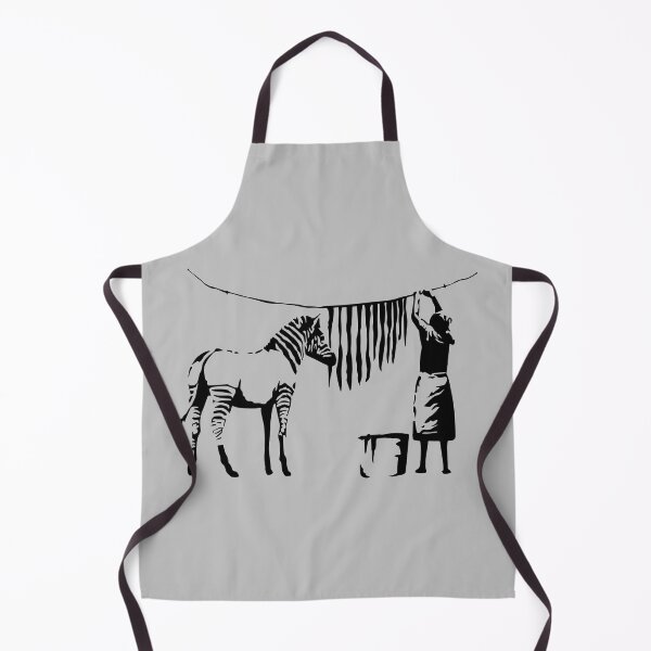 Item preview, Zebra Wash Stencil Art Banksy designed and sold by WE-ARE-BANKSY.