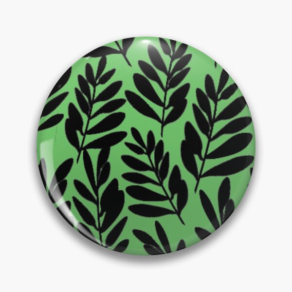 Item preview, Green and Black Leaf design designed and sold by NightRags.