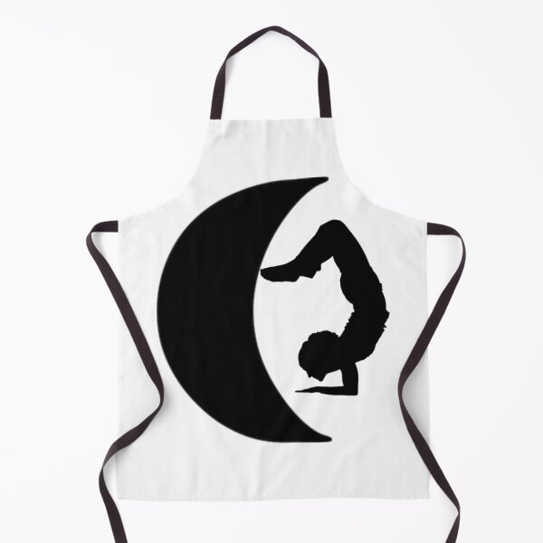Item preview, Cute half moon yoga pose art. designed and sold by BEAUTY ⭐⭐⭐⭐⭐.