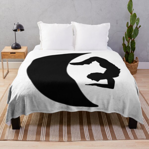 Item preview, Cute half moon yoga pose art. designed and sold by BEAUTY ⭐⭐⭐⭐⭐.