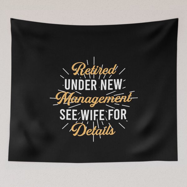 Item preview, Retired under new management see wife for details Classic T-Shirt designed and sold by ouaredi.