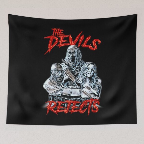 Item preview, Gift Idea The Devil Great Model Rejects Dark Grey Vintage Retro designed and sold by Helenjosephi.