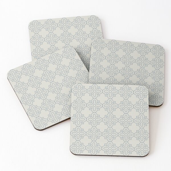 Item preview, Geometric Pattern: Zellij: Bluestone designed and sold by Red Wolf.