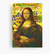 Mona Lisa revisited Canvas Print