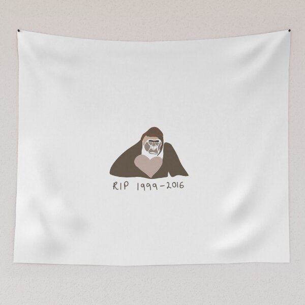 Item preview, RIP HARAMBE 1999 - 2016 designed and sold by cucumberstudios.
