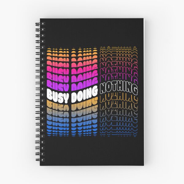Item preview, Busy Doing Nothing Text Quote  designed and sold by I'm  Redz.