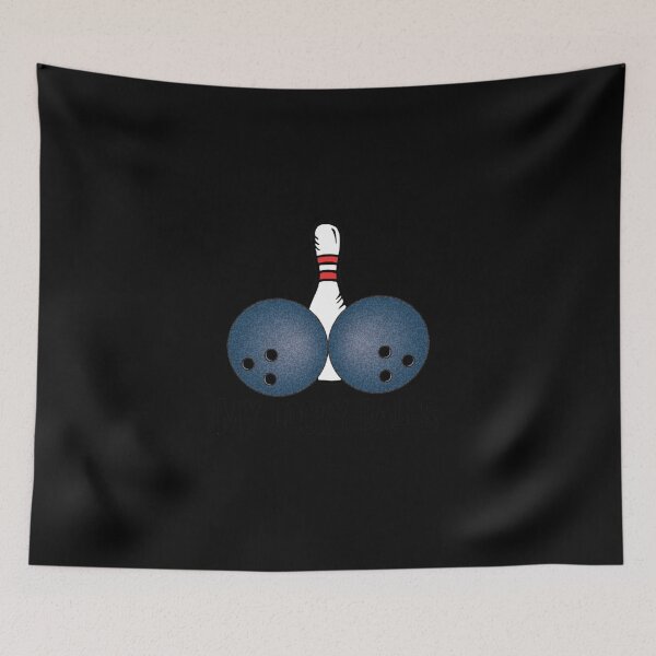 Item preview, Bowling My Lucky Balls Classic T-Shirt designed and sold by verarheaf9.