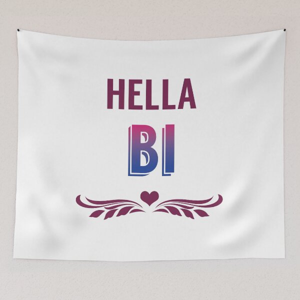 Item preview, Hella Bi Pride designed and sold by Don Corgi Art.