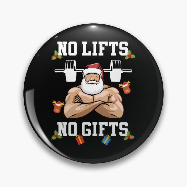 Item preview, No Lifts No Gifts Weightlifter Bodybuilding Christmas Classic T-Shirt designed and sold by janlzmaude.