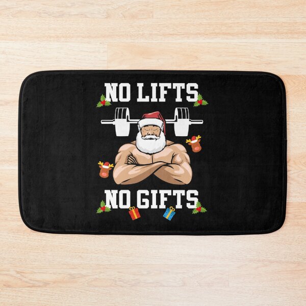 Item preview, No Lifts No Gifts Weightlifter Bodybuilding Christmas Classic T-Shirt designed and sold by janlzmaude.