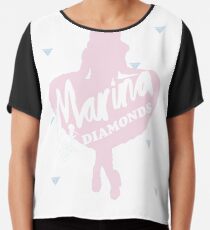 Marina and the diamonds Chiffon Top