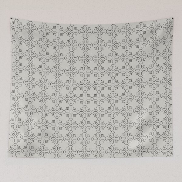 Item preview, Geometric Pattern: Zellij: Slate designed and sold by Red Wolf.