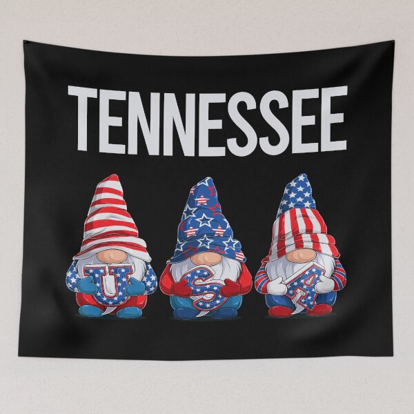 Item preview, Happy USA Gnomes Tennessee designed and sold by xaviajames9.