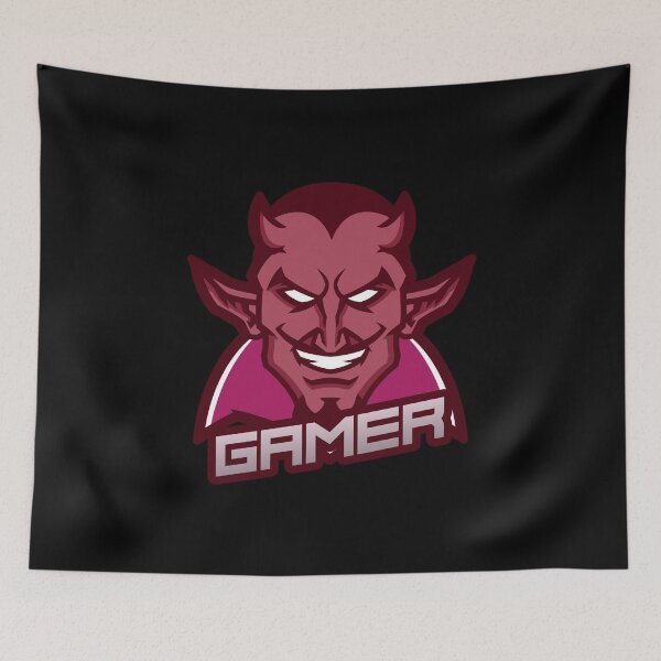 Item preview, Gamer with Malicious Devil designed and sold by PRIVARSHU.