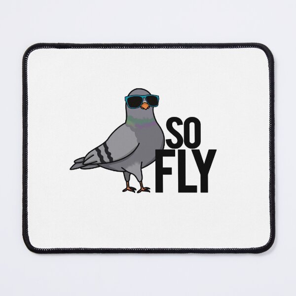Item preview, So Fly Funny Pigeon Puns designed and sold by punnybone.