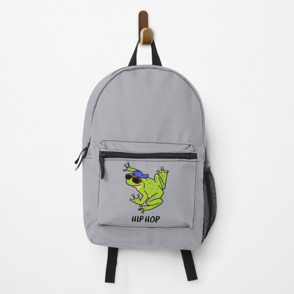 Item preview, Hip Hop Funny Frog Puns  designed and sold by punnybone.