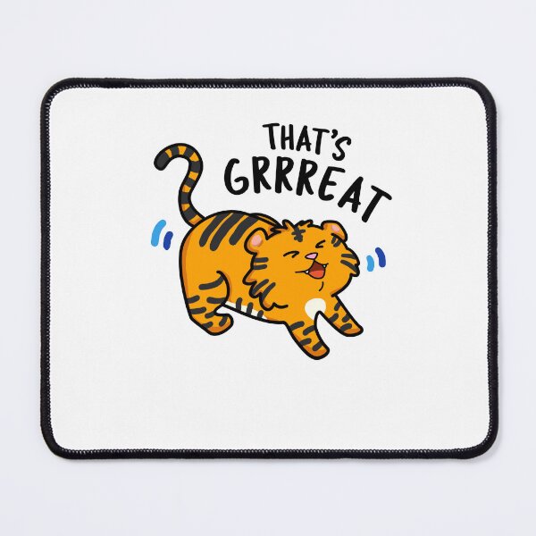 Item preview, That's Grreat Funny Tiger Puns designed and sold by punnybone.