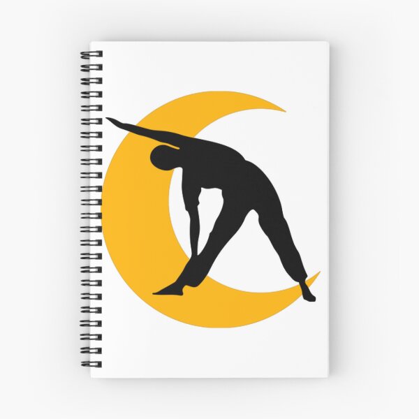 Item preview,   Cute half moon yoga pose art. designed and sold by BEAUTY ⭐⭐⭐⭐⭐.
