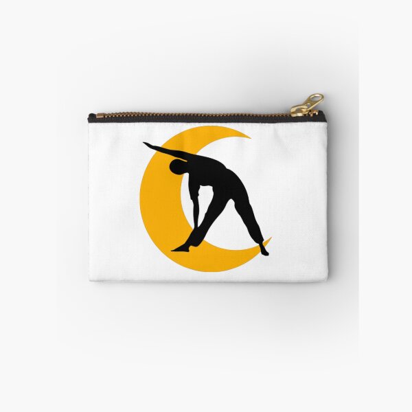 Item preview,   Cute half moon yoga pose art. designed and sold by BEAUTY ⭐⭐⭐⭐⭐.