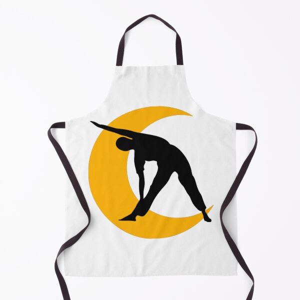 Item preview,   Cute half moon yoga pose art. designed and sold by BEAUTY ⭐⭐⭐⭐⭐.