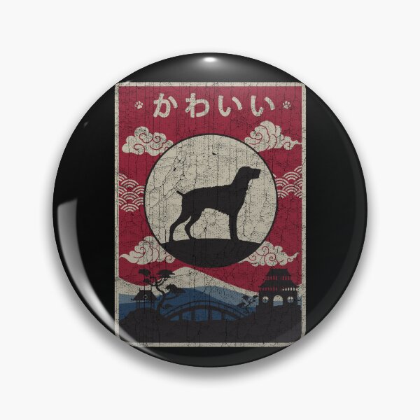 Item preview, Japanese German Longhaired Pointer Kawaii designed and sold by rafaeltto.