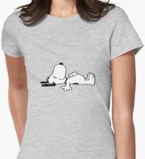 snoopy Women's Fitted T-Shirt