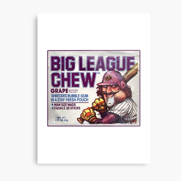 Big League Chew | Metal Print